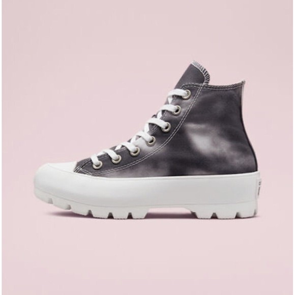 NIB‎ Converse Women's CTAS Lugged Hi Muted Cloud Wash 572564C Storm Wind/… - Picture 4 of 8